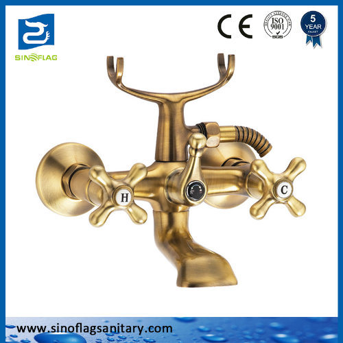 Bathroom Sanitary Mixer Two Handle Bathtub Tap