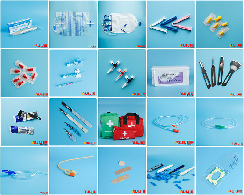 Colorful Sterile Safety Blood Lancet