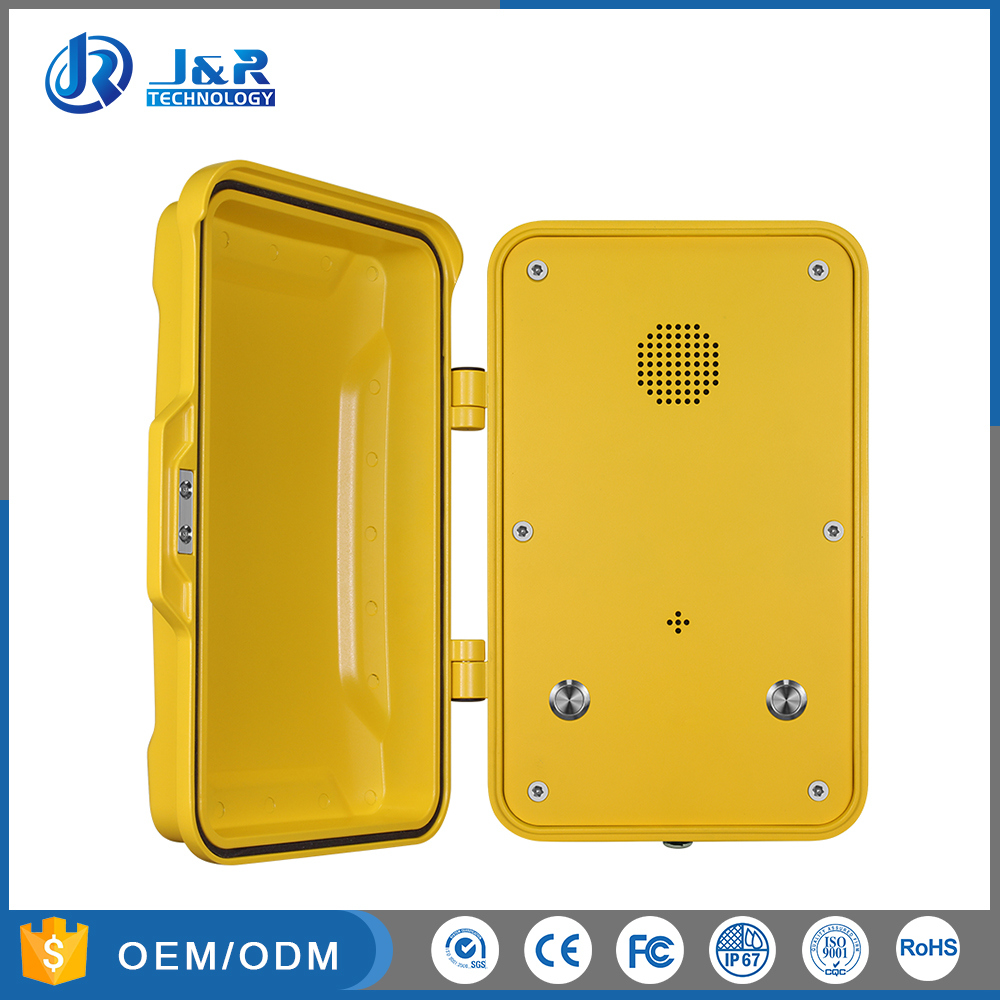 IP67 Weatherproof Telephone Industrial Telephone Emergency Phone with Speed Dial Buttons