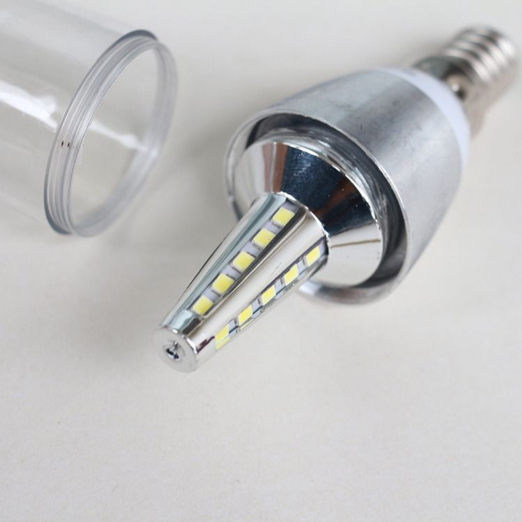 LED Bulbs Lamps Future LED Candle Light Candle Bulb with Gold Aluminum Housing LED Lamps LED Light