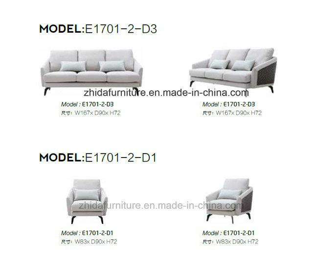 New Design Fashion Comfortable Living Room Small Sofa