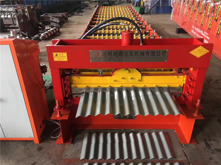 Automatic Cold Metal Roof Roll Forming Crimping Machine