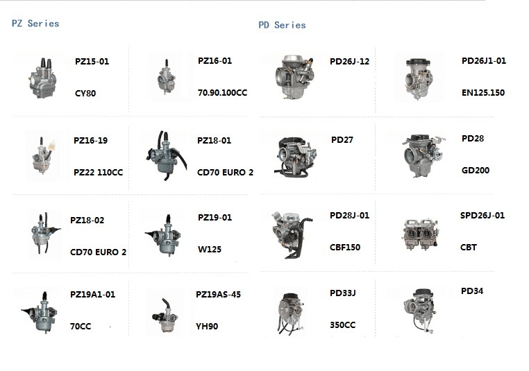 Motorcycle Accessory Motorcycle Parts Carburetor for Electroplatecg125