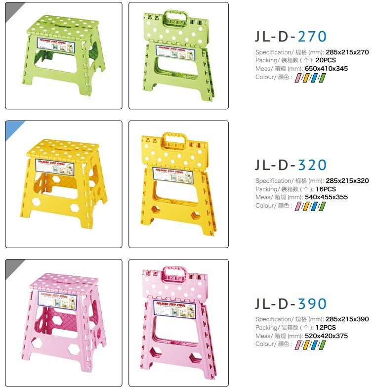 Fold up Plastic Chair and Table for Garden with Ce