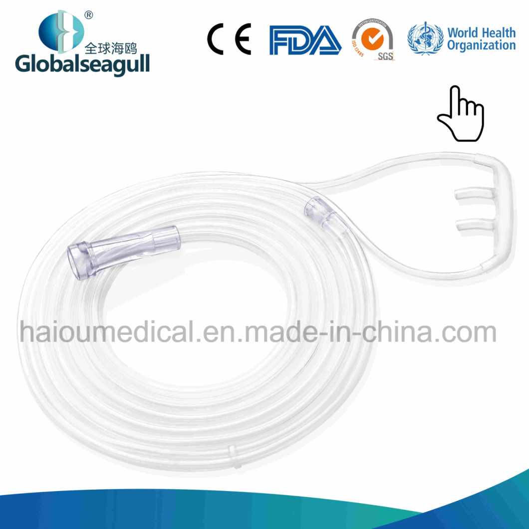 2019 New Products High Quality Disposable Nasal Oxygen Cannula for Single Use