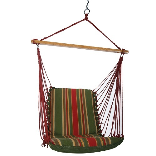 Hanging Swing Hammock as Chair.