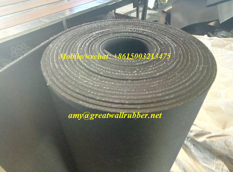 Industrial EPDM/Neoprene/Silicon/Nitrile/Butyl Natural Rubber Flooring Roll Non-Slip Floor Mat