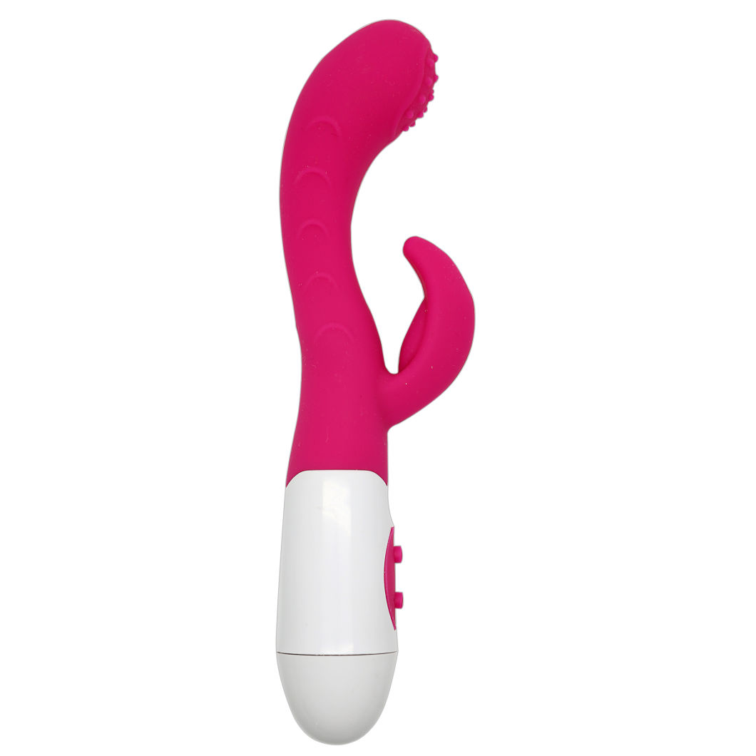 Silicone Powerful Vibrating Massager Adult Rabbit Vibrator Sex Toys for Women