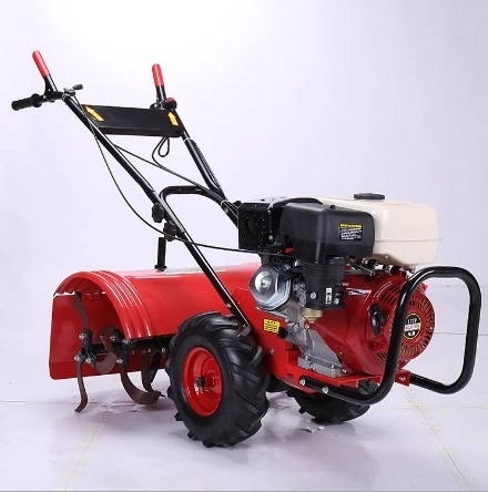 Hot Sale Hand-Push Mini Tiller Cultivator Gasoline Power Tiller