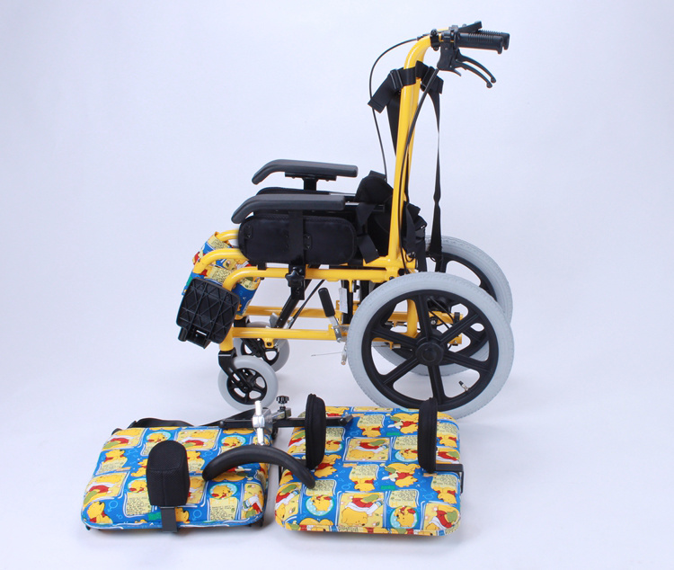 Manual Aluminum Children Wheelchair (THR-CW985)