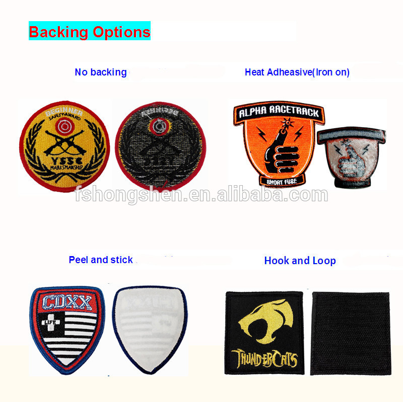 Custom Kids Embroidery Iron on Patch Manufacturer MOQ 50PCS