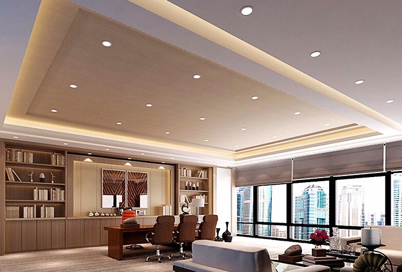China Supplier Ultra Slim Round Recessed 24W LED Panel Light