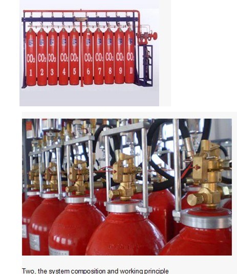 70L CO2 Tank Automatic Fire Suppression