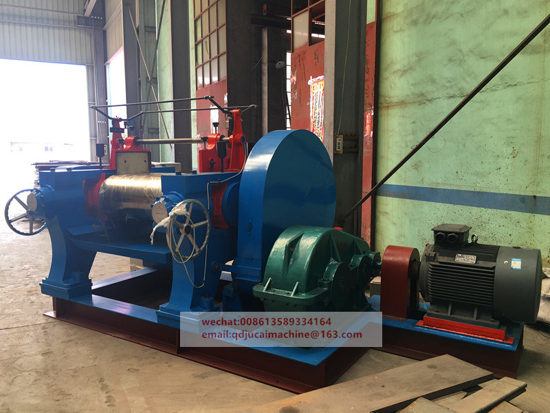 Two Roll Open Rubber Mixing Mill Machinery