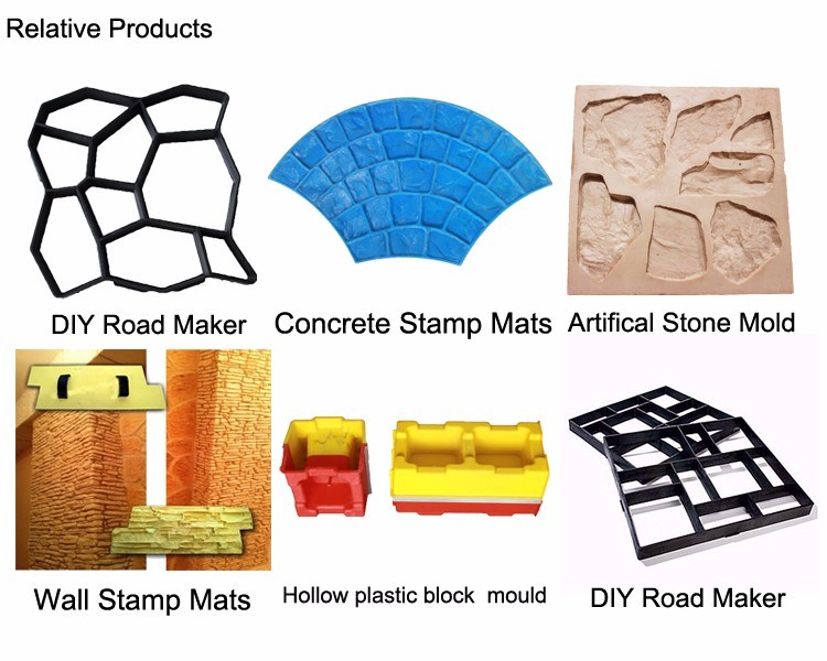 Artificial Stone Mold for Room Wall Decorate Concrete