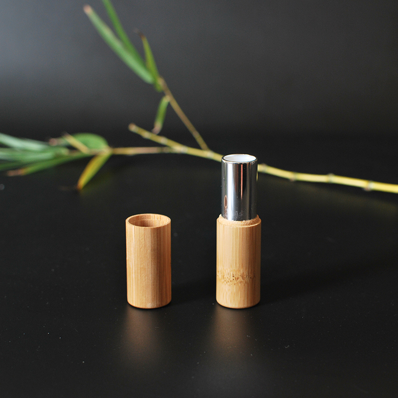 Empty Bamboo Lipstick Tube, Custom Lip Gloss Tubes