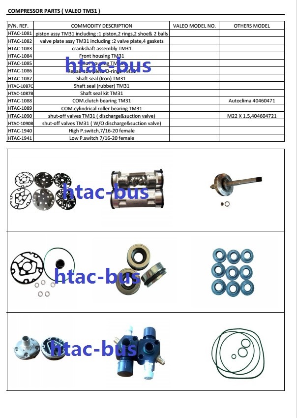 The Same as Original TM31 Compressor Front Housing