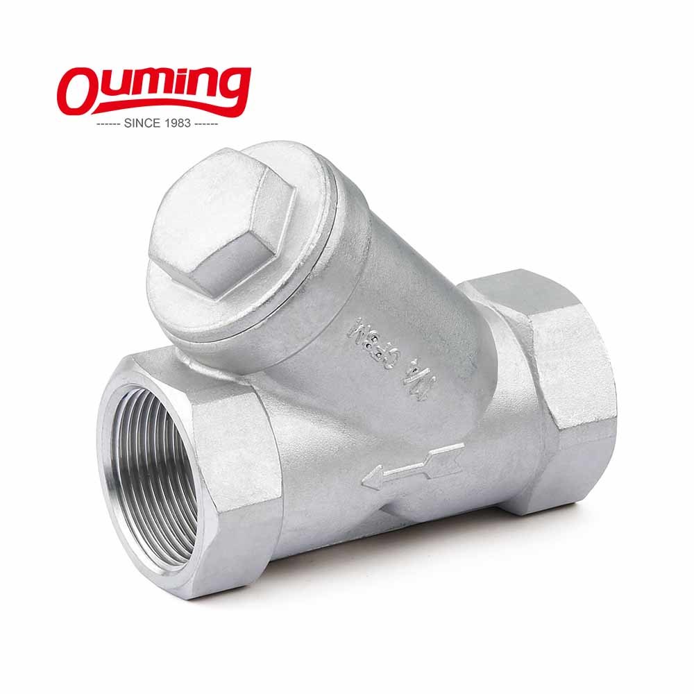 1/2 - 1 Inch Butterfly Handle Ball Valve with Y Strainer
