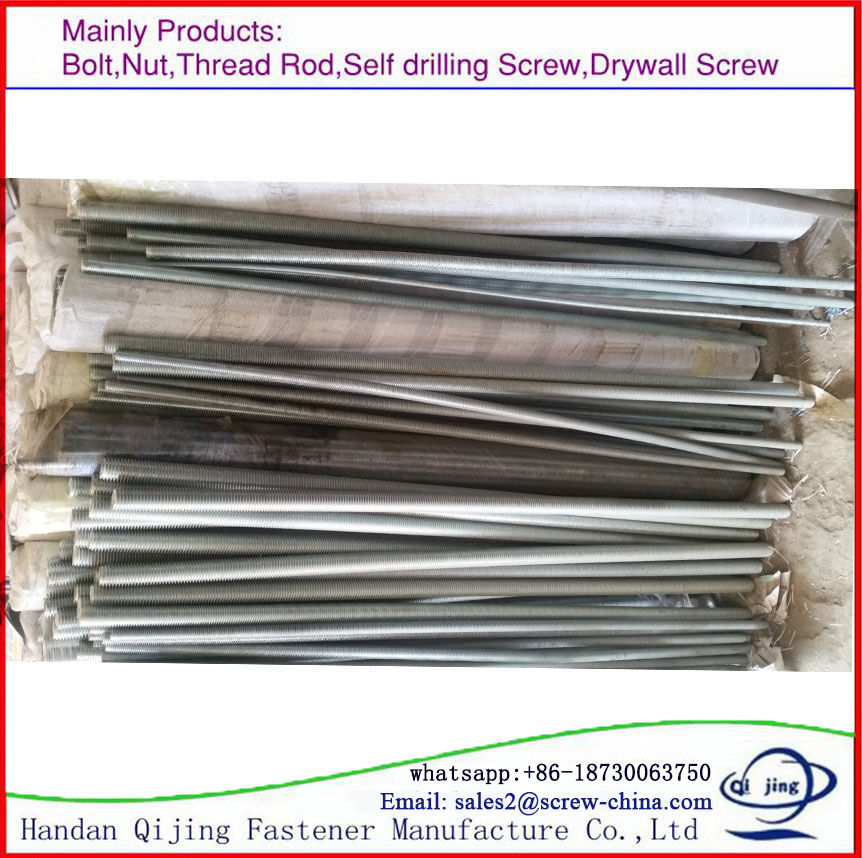 DIN975 Stainless Steel Thread Threaded Rods