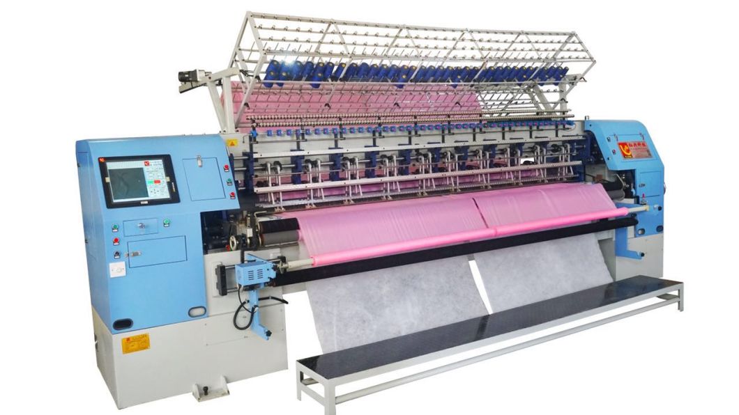 Yuxing 128 Inches High Speed Shuttle Multi Needle Quilting Machine