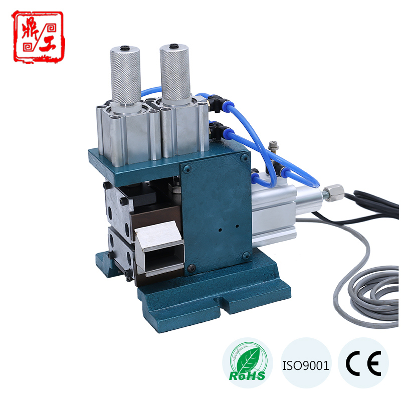 Small Type Pneumatic Wire Stripping Cable Cutting Machine