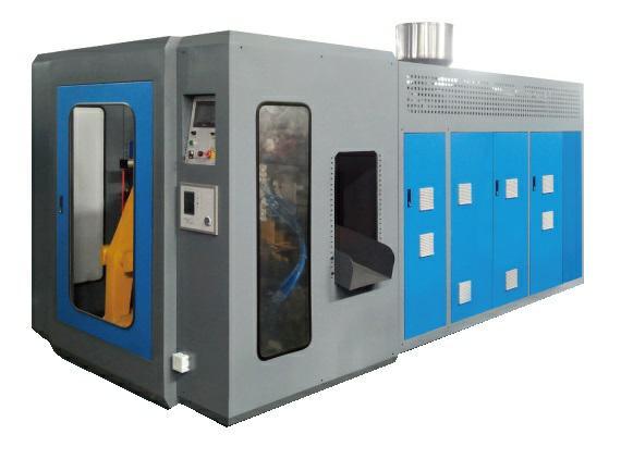 Plastic Motor Oil Bottle Making Machine with Two Die Heads