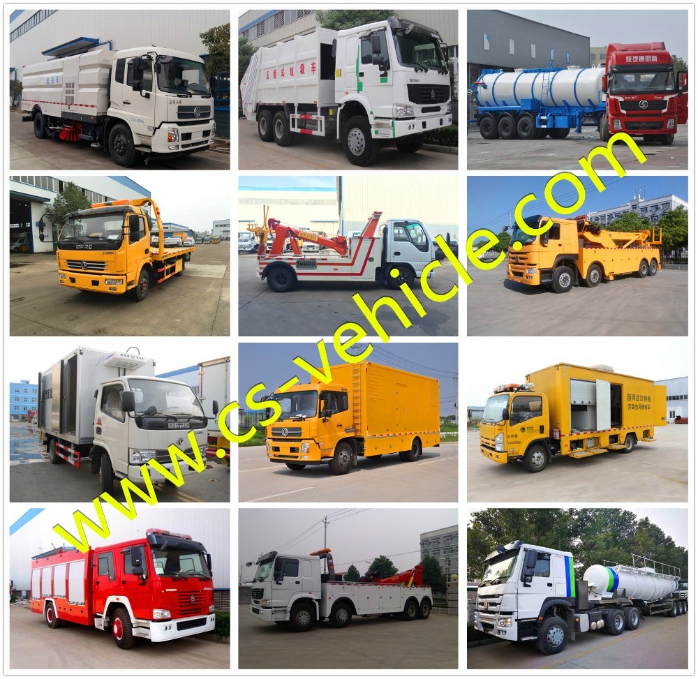 Dongfeng 4X2 6000L 8000liters Vacuum Fecal/Sewage Suction Truck
