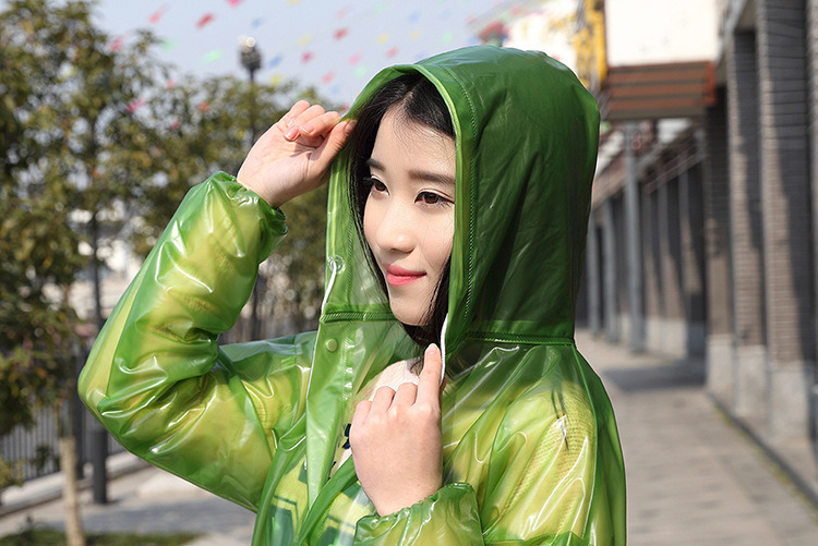 Wholesale PE/PVC Waterproof Transparent Disposable Raincoat