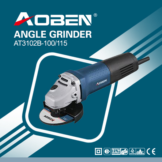 100/115mm 710W Professional Quality Electric Angle Grinder Power Tool (AT3102B)