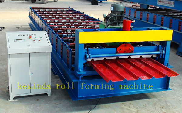 India Popular Kexinda 1000 Ibr Roof Panel Roll Forming Machine