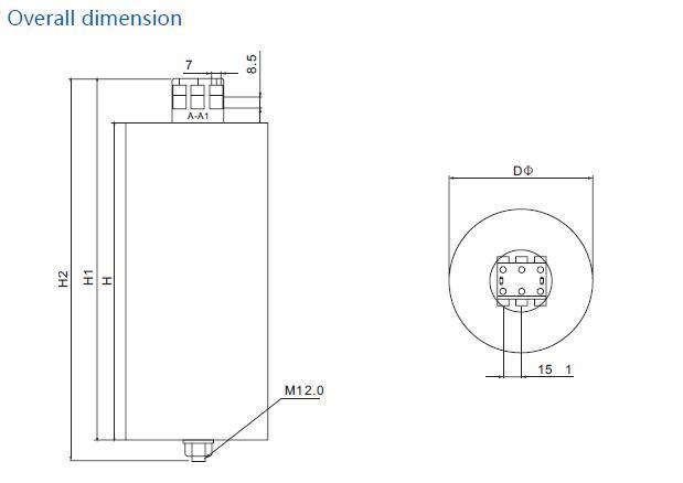 Power Factor Correction Device Bkmj/Bsmj/Bgmj Capacitors