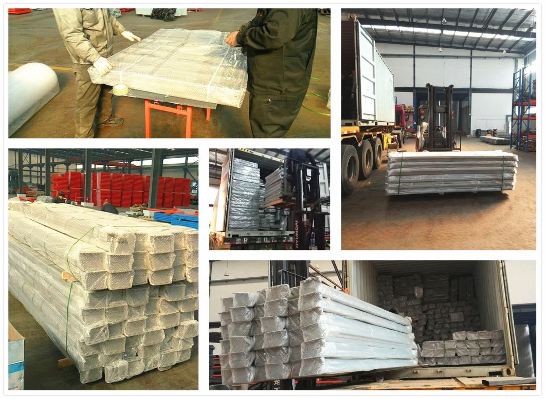 China Manufacturer Warehouse Storage Steel Pallet Rack with Wire Mesh