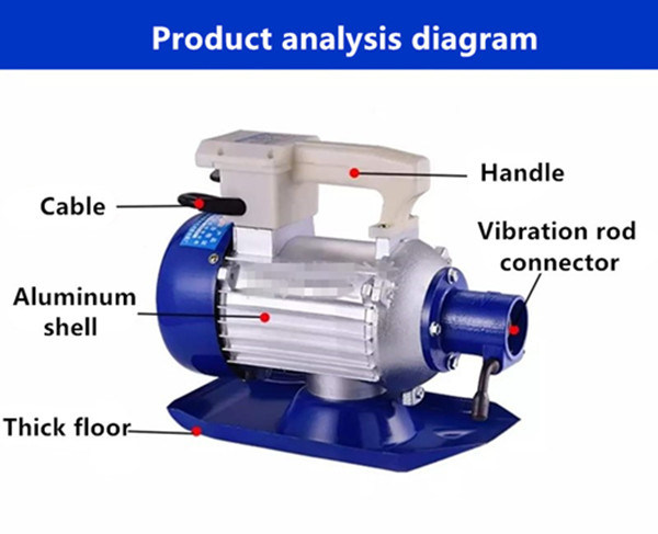 Hand-Held Electric Concrete Vibrator /Energy Saving Electric Concrete Vibrator