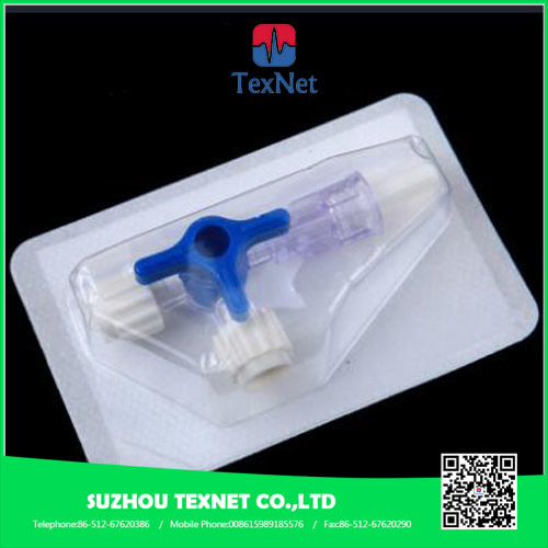 High Quality Sterile Medical Injection 3 Way Stopcock with Ce