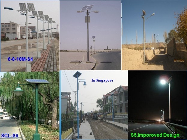 50W LED Solar Street Lamp, 6-8meters Pole, with Soncap Certificated