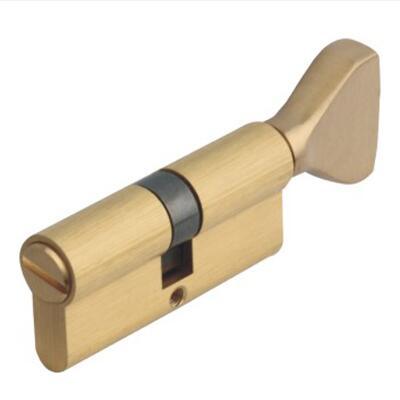 Zinc/Brass/Aluminum Door Lock Cyliner (70BK-M)