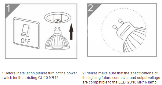 Hot Sale SMD COB GU10 LED Spotlight with Ce RoHS