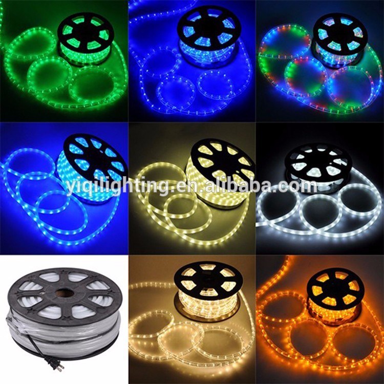 IP65 LED Rope Light Blue Light 110V Rope Light Indoor and Outdoor Use 11mm