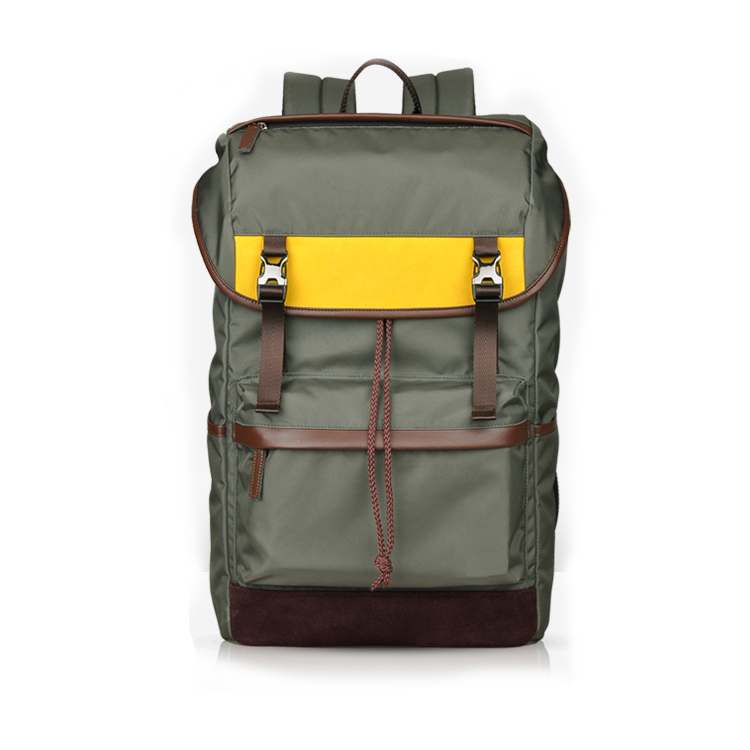 Nylon Waterproof School Laptop Backpack Bag