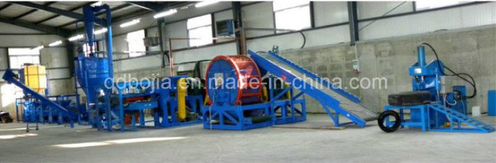 Rubber Powder Grinder Production Line / Fine Rubber Pulverizer