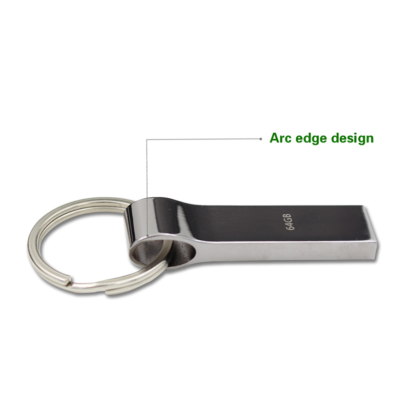 Metal Keyring Mini USB Flash Disk Memory Storage