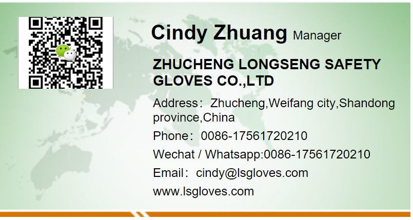 2 Color Latex Dipping Safety Gloves