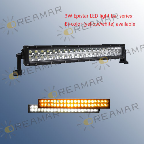 14Inch 72W Dual Rows LED Light Bar for Offroad 4X4