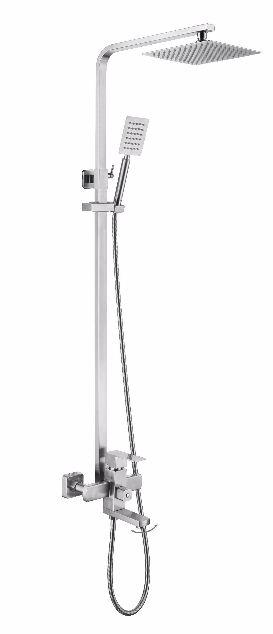 New Design SUS304 Zf-68301 Rain Shower Set