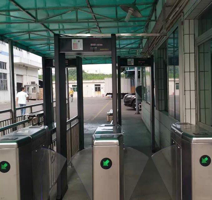 High Sensitive CE Approved Door Frame Walk Through Metal Detector