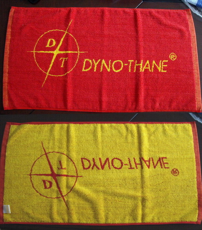 100% Cotton Yarn Dyed Jacquard Bar Towel advertising Towel for Gift
