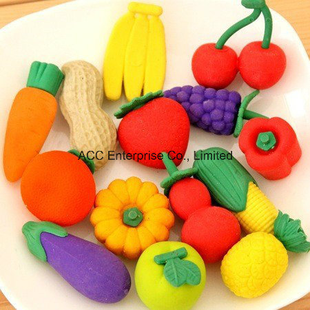 Vegetables Erasers