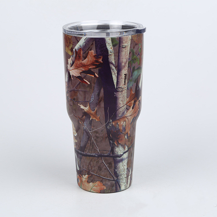 Cooler China Wholesale Car Travel Tumbler Camouflage Coffee Mug