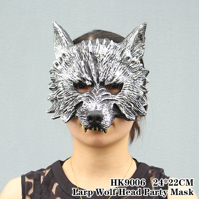 Larp Wolf Head Party Mask 24*22cm HK9006