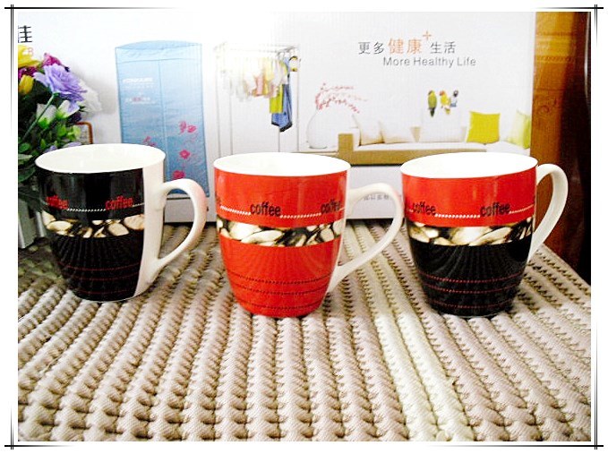 Sample China Flower Ceramic Mugs for Milk Cup